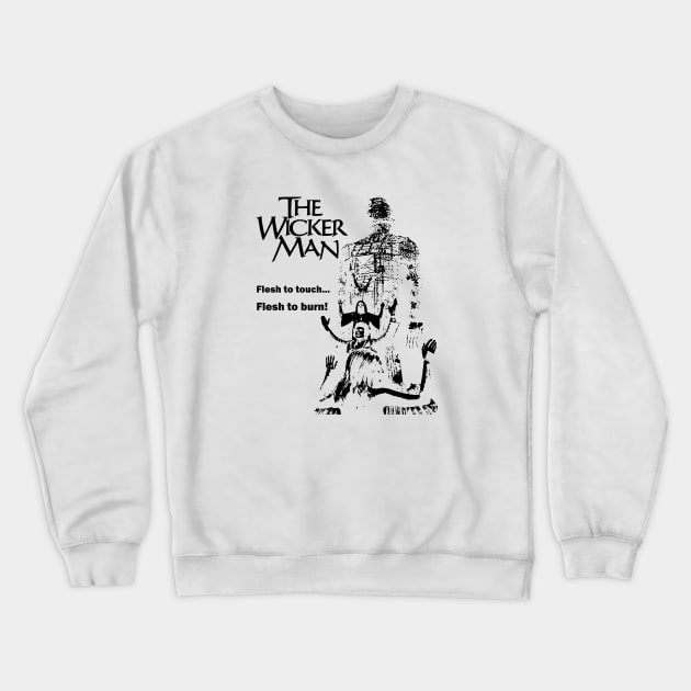 1973 British folk horror film Crewneck Sweatshirt by yasine-bono